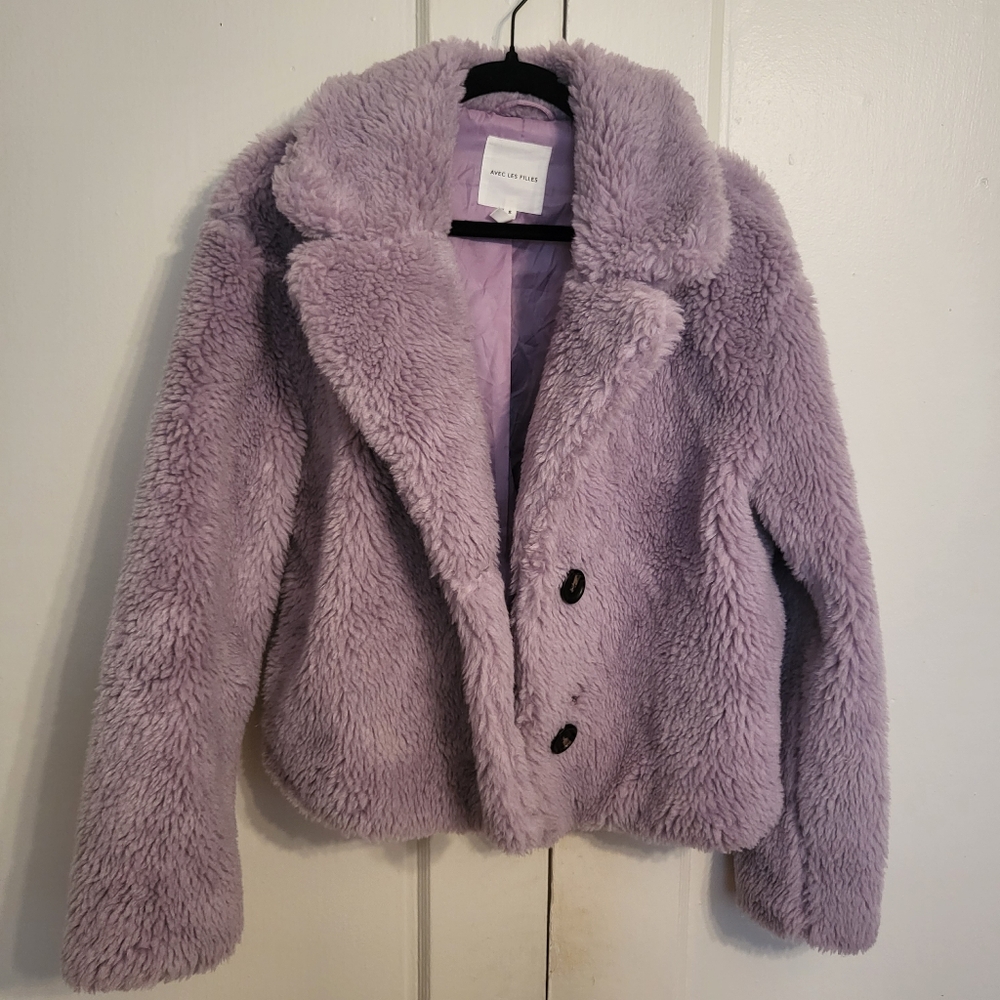 Furry Purple Jacket